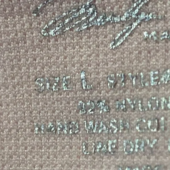 Marilyn Monroe Pale Pink Top Size L - Picture 6 of 6